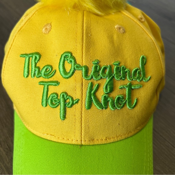 Disney Parks The Original Top Knot Tinker Bell Baseball Hat - Picture 2 of 4